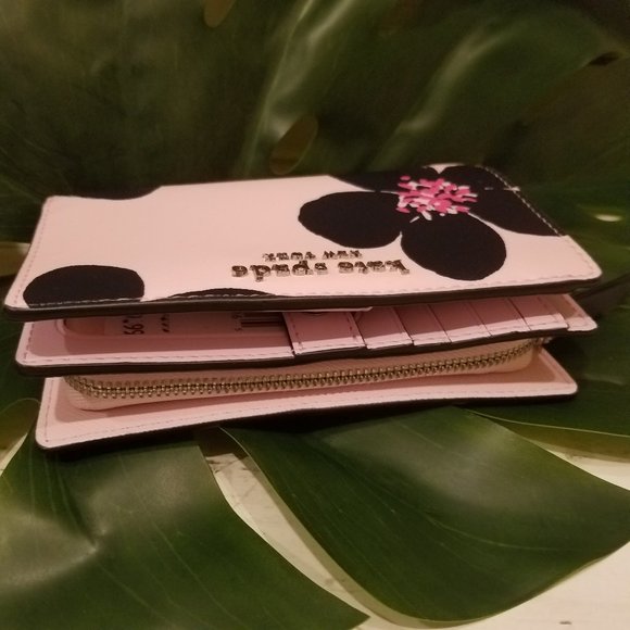 Kate Spade Medium Bifold Wallet Grand Flora - Picture 4 of 8